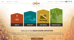 Desktop Screenshot of growgospelinitiatives.org