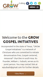 Mobile Screenshot of growgospelinitiatives.org