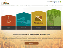 Tablet Screenshot of growgospelinitiatives.org